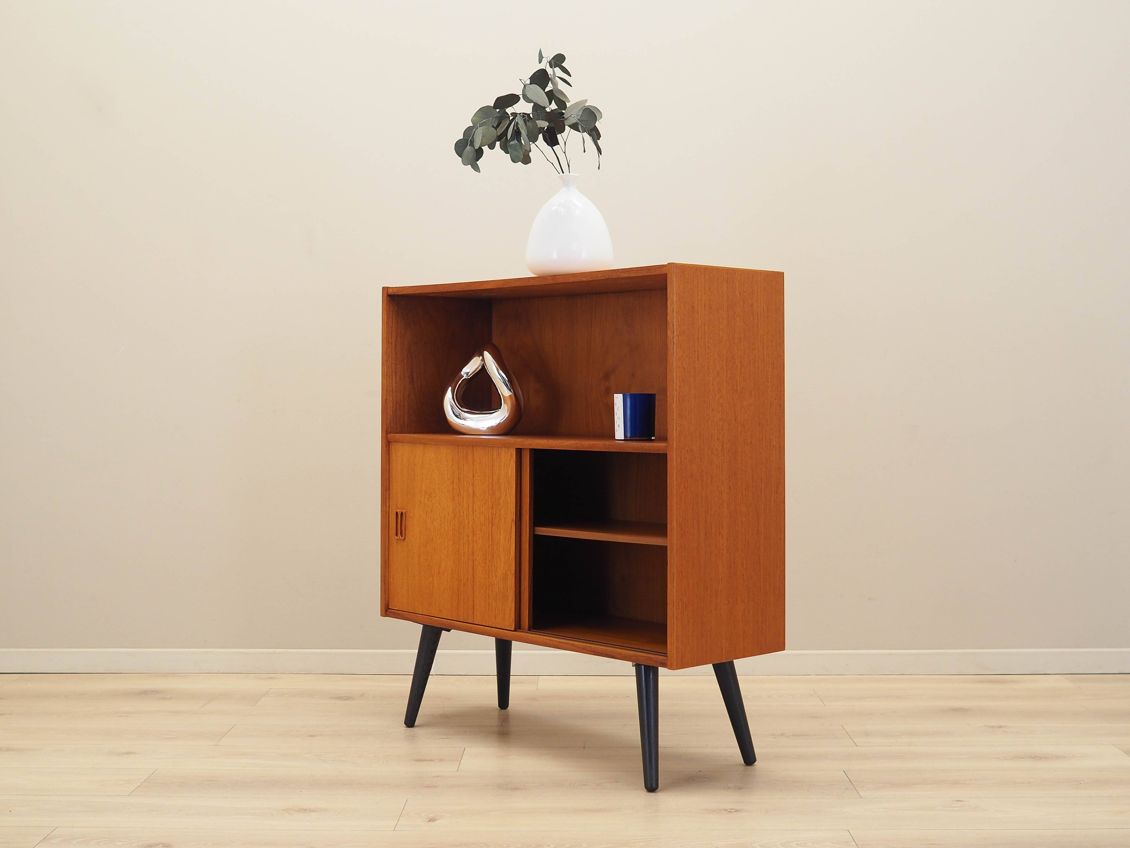 Teak bookshelf, Danish design, 1970s, made in Denmark.