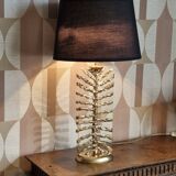 Gilded bronze lamp Stéphane Galerneau