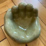 Vintage ceramic hand pocket tray xxl