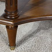 Table console en merisier, style Louis XVI, fin XIXème