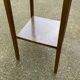 Vintage solid wood stool repainted 91cm