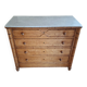 1920 faux bamboo chest of drawers