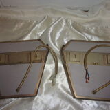 Set of 2 wall lights