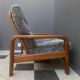 Two seat Danish Sofa by Burchardt Nielsen 1970s