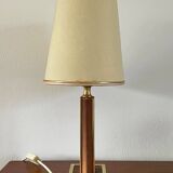 Vintage leather lamp by Robert Schuytener from the 1970s.
