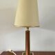 Lampe vintage en cuir de Robert Schuytener années 70