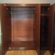 Louis Philippe style cherry wood wardrobe
