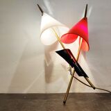Mid century italian coloured wall light, 1950s