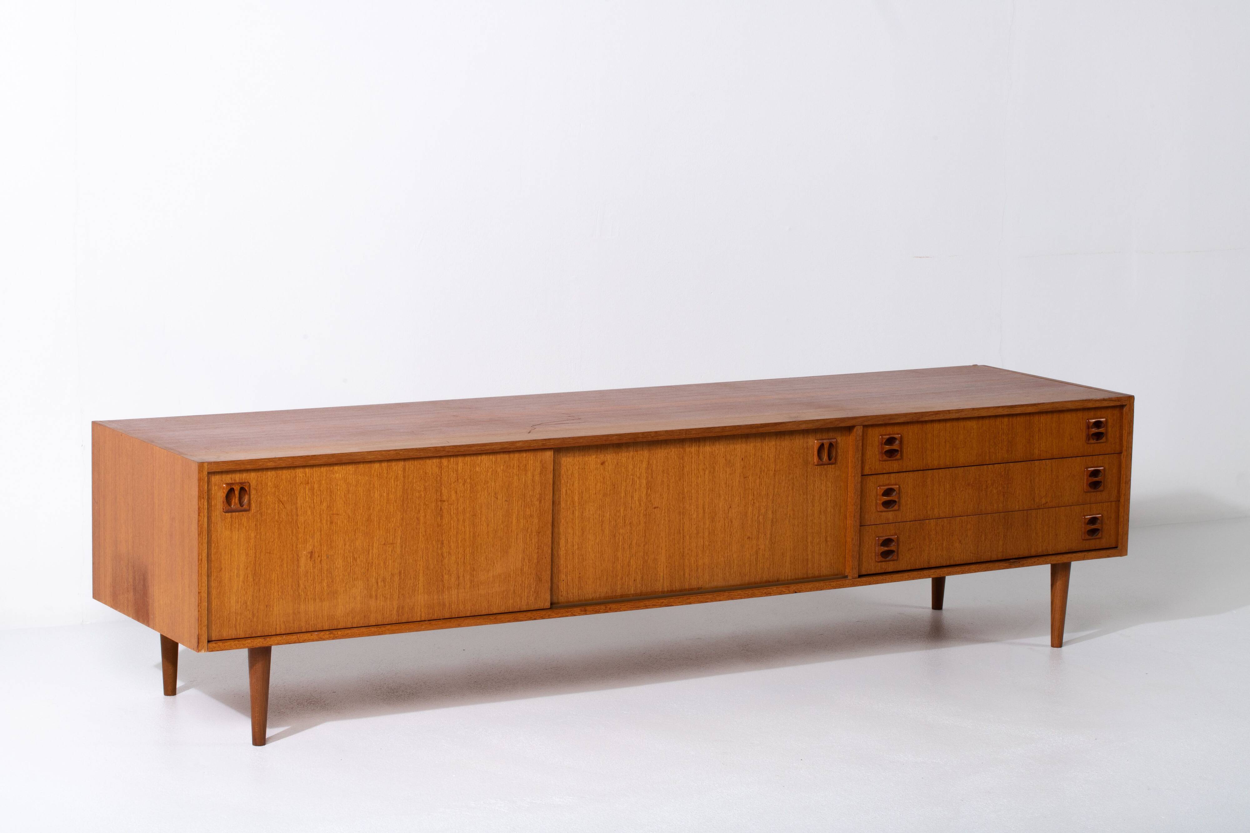 Vintage Scandinavian sideboard