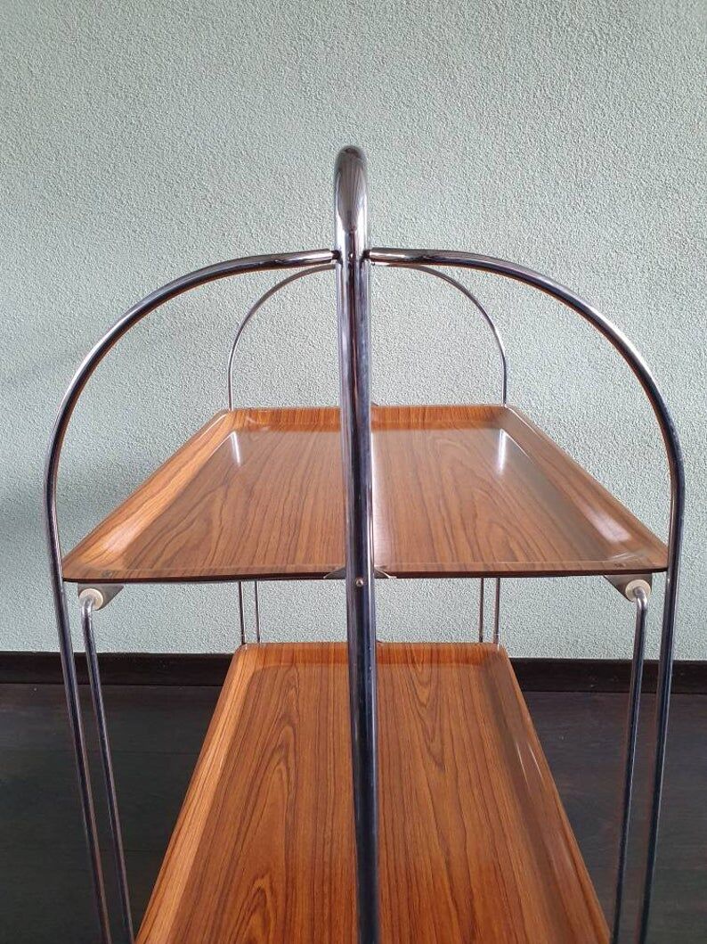 1970s foldable tea table