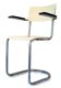 Gispen Vintage Tubular Chair – 1930s Dutch Design – White Retro Industrial