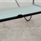Metal and glass coffee table, France 1950