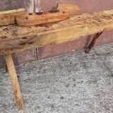 Folk art bench