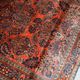 Handmade antique Persian Sarouk rug 4' x 6.4' (122cm x 195cm) 1920s - 1B790