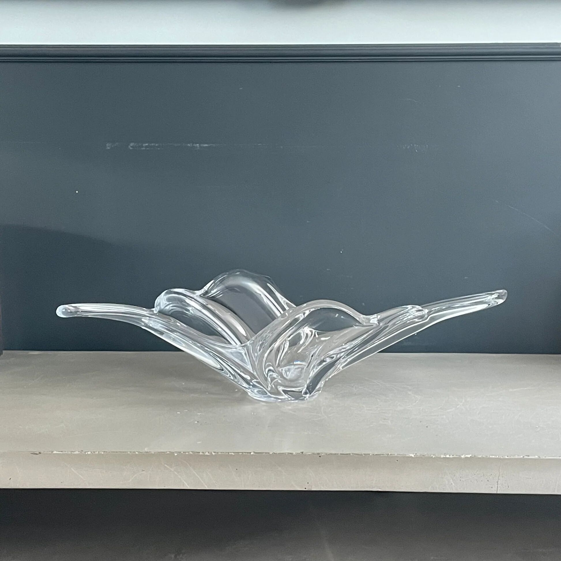 Crystal fruit bowl from Vannes