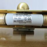 Large articulated brass wall light, Italy, 1980s, 1990s