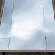 Original Large Mirror has 7 interior mirrors - gray painted wood frame
