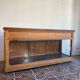 Antique exhibition counter
