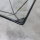 Coffee table 100x100cm in very good condition, 1980.