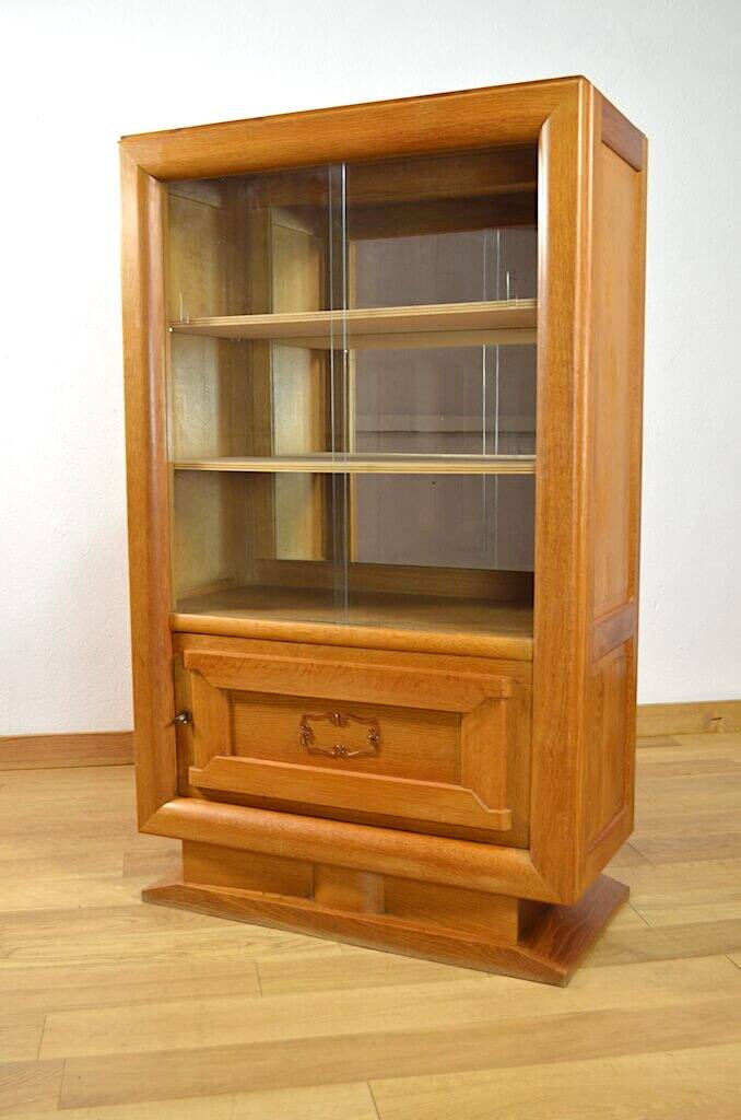 Art Deco Period Display Cabinet / Bookcase