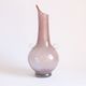 Pink Pulegoso glass vase with little ears, 1960s