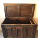 Oak chest XIX th