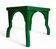 Antique Painted Accent Table with Vintage Floral Top, Bohemian Style