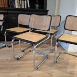 Set of 4 B32 chairs and 2 B64 Breuer armchairs