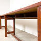 Large industrial wooden console table