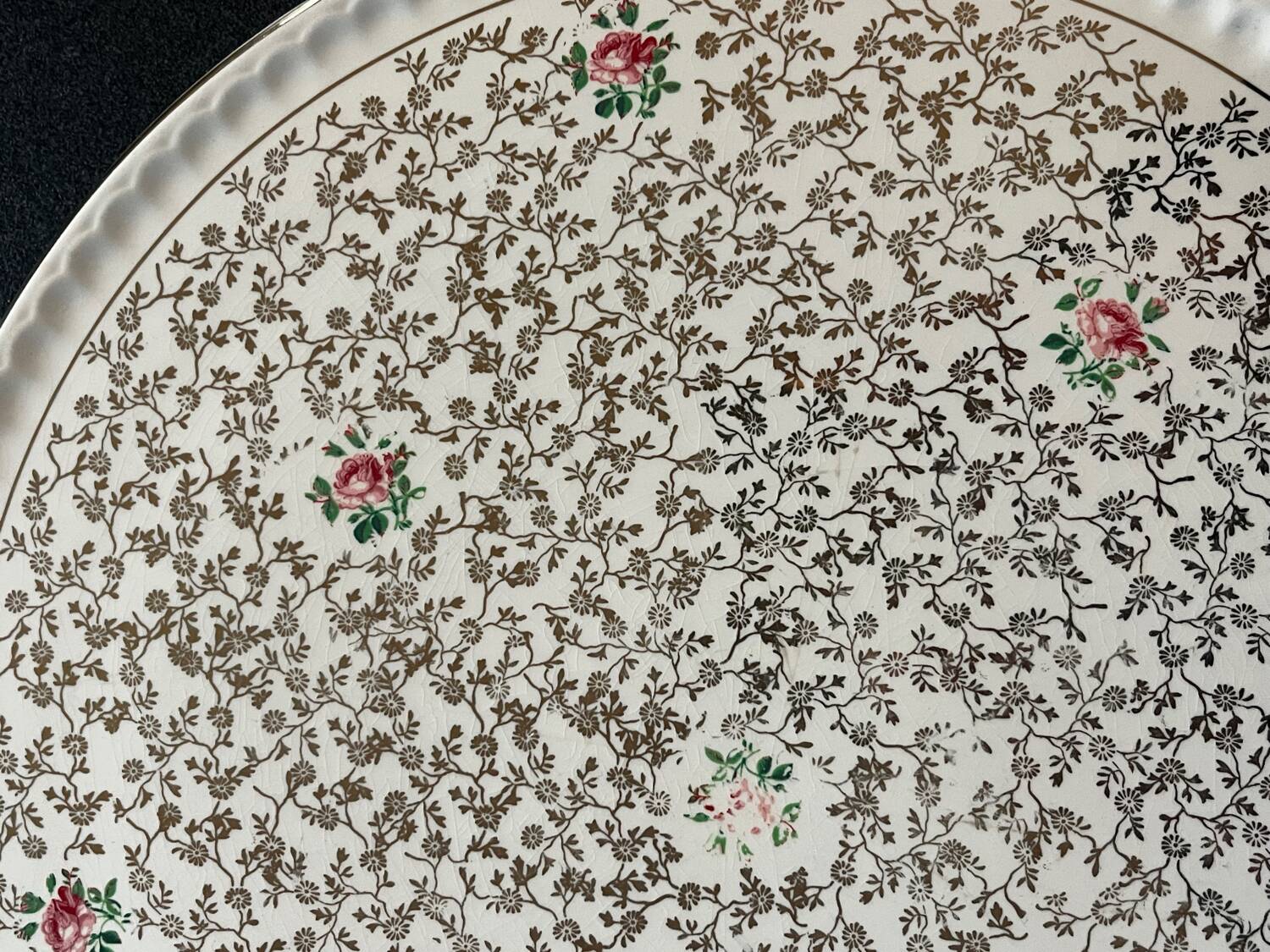 Old Villeroy & Boch Dish – Mettlach – 1950s