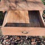 Low farmhouse table