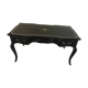 Black lace-up regency-style flat desk