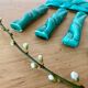 Set of 10 vintage ceramic knife holders