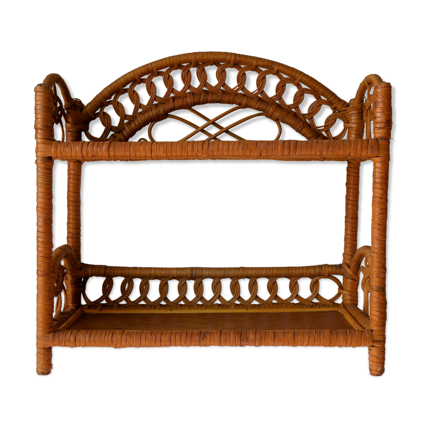 Wall shelf rattan 60 years
