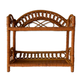 Wall shelf rattan 60 years