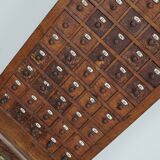 Jeweller's / Watchmaker's Cabinet in French Oak, Early 20th Century