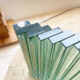 Italian glass coffee table — Luigi Massoni 1970