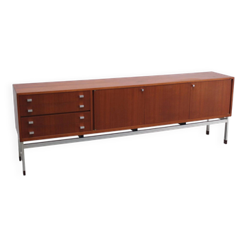 Large modernist sideboard by Werner Wölfers for V-Form, 1960s