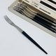Set of 6 Savoyard fondue forks by Le Creuset with original box.