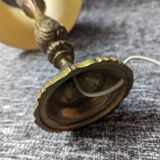 Baroque style lamp in bronze