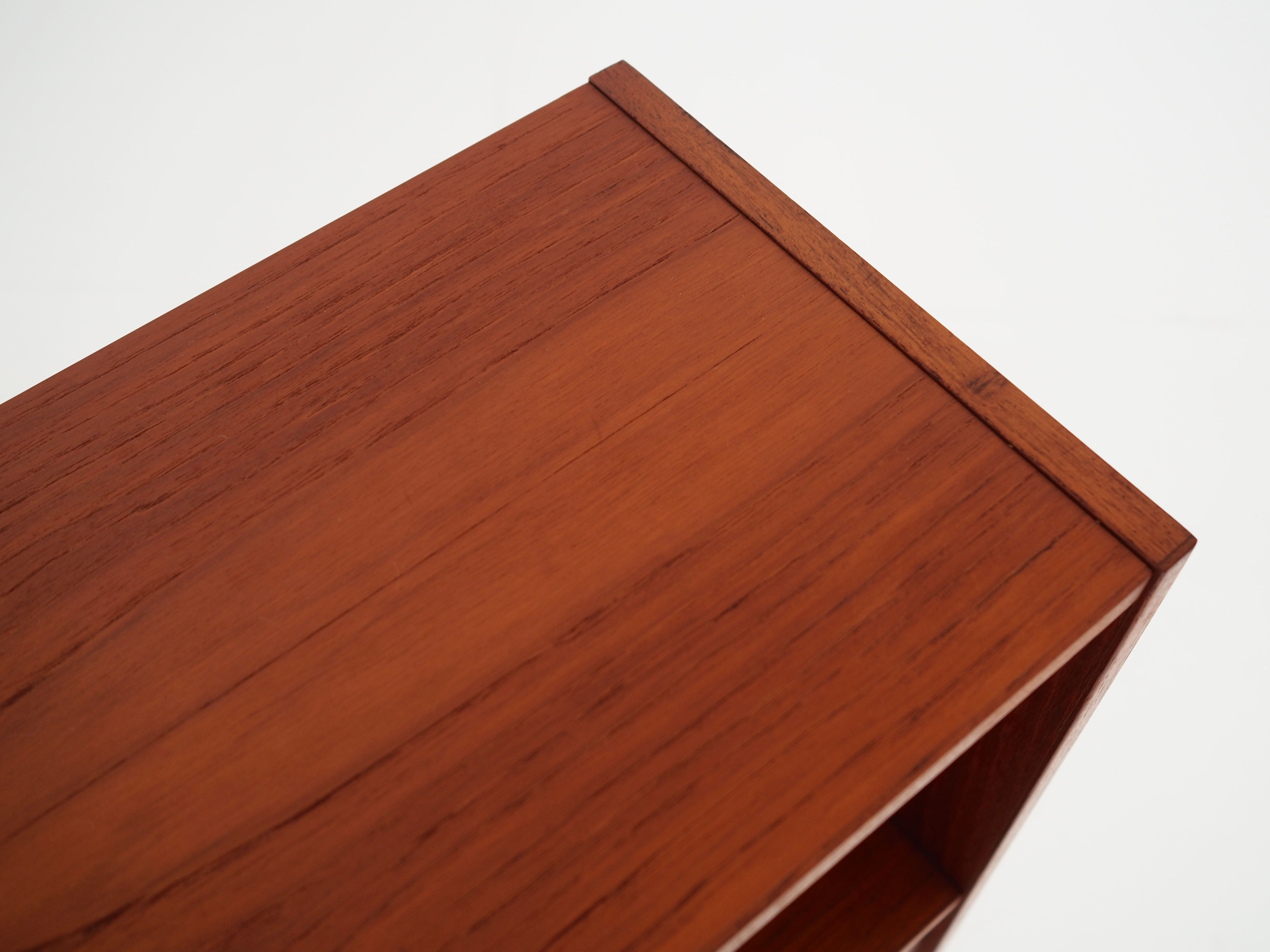 Teak bookcase, Scandinavian design 1970