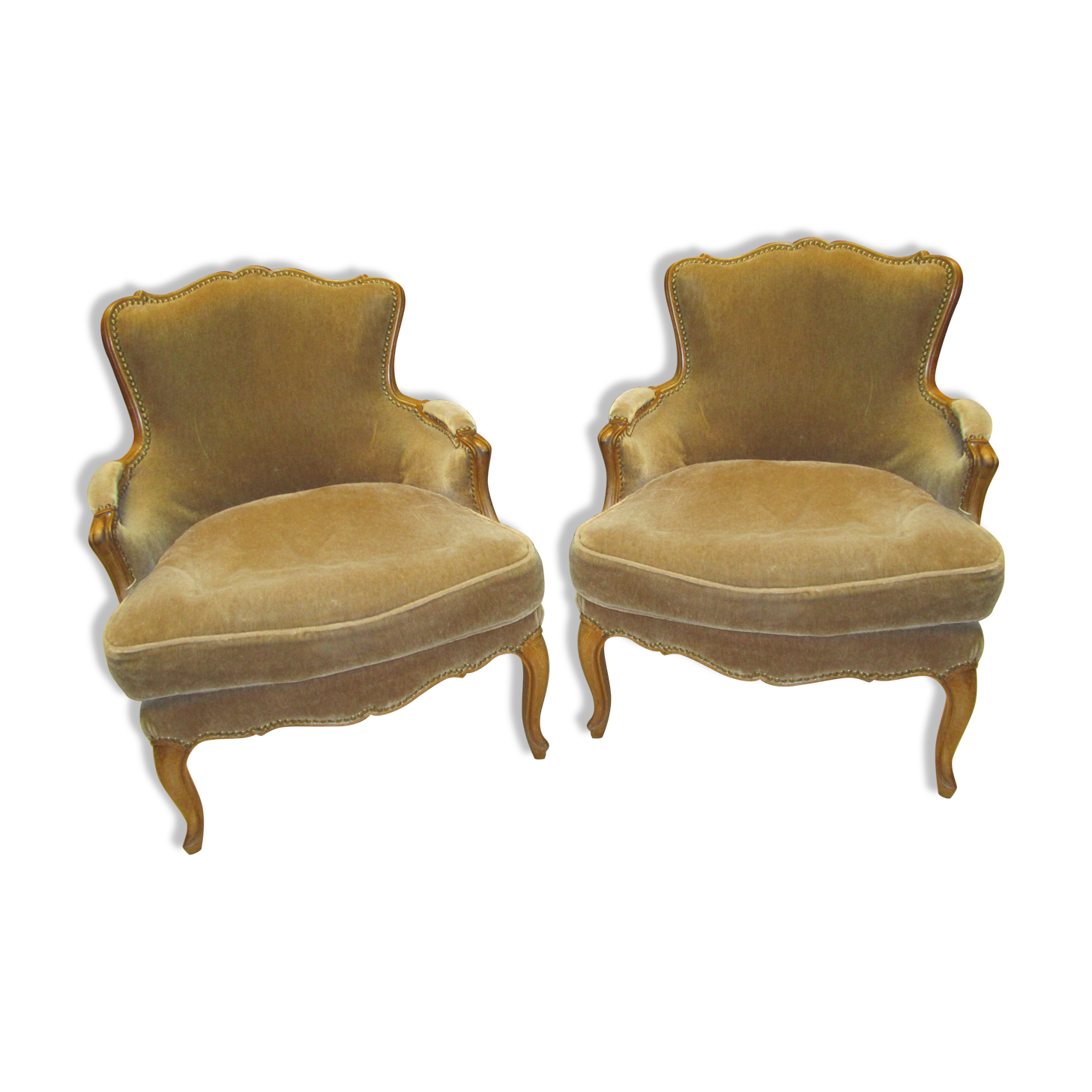Louis XV style armchairs