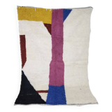 Handcrafted moroccan berber rug 224 x 154 cm