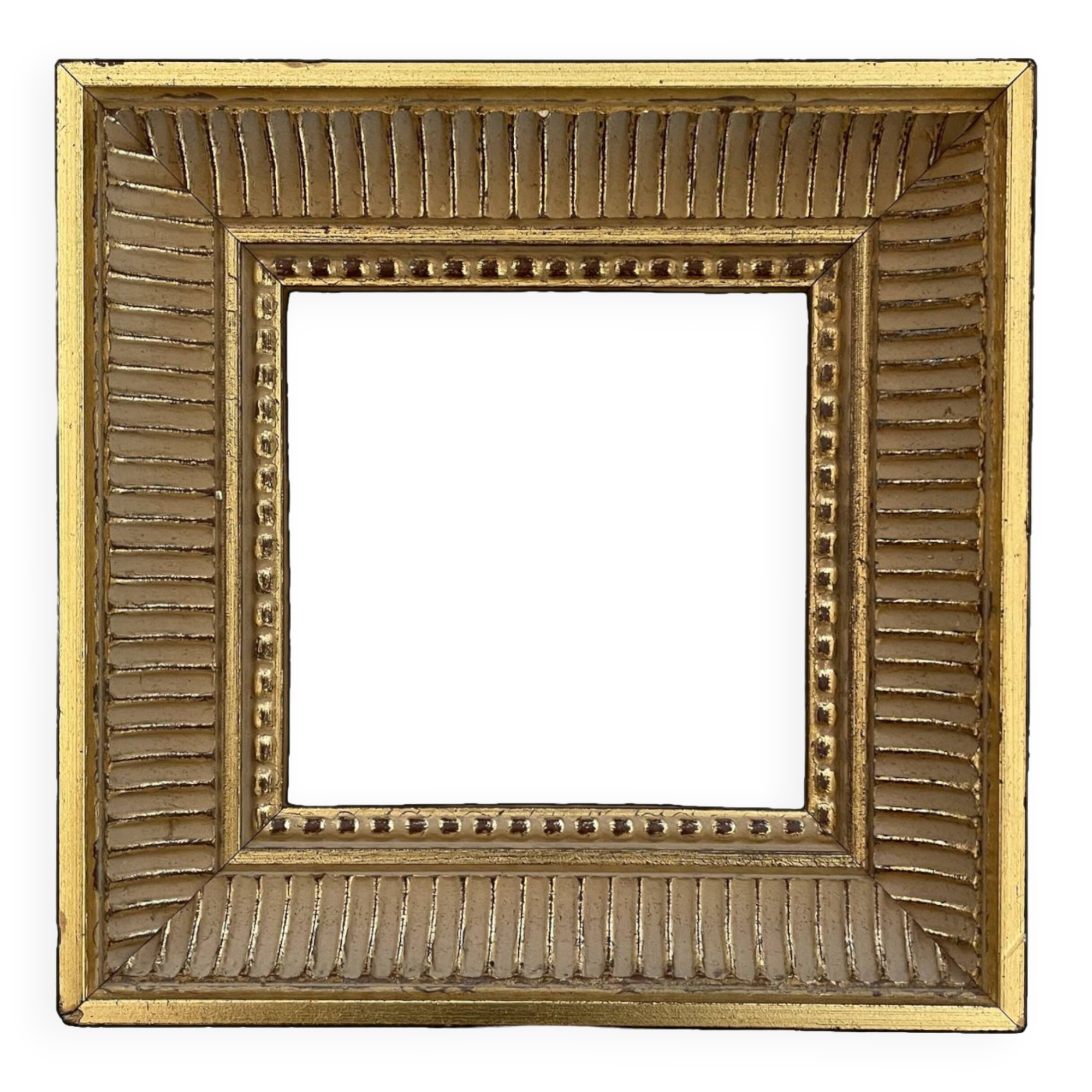 Golden frame 15x15cm