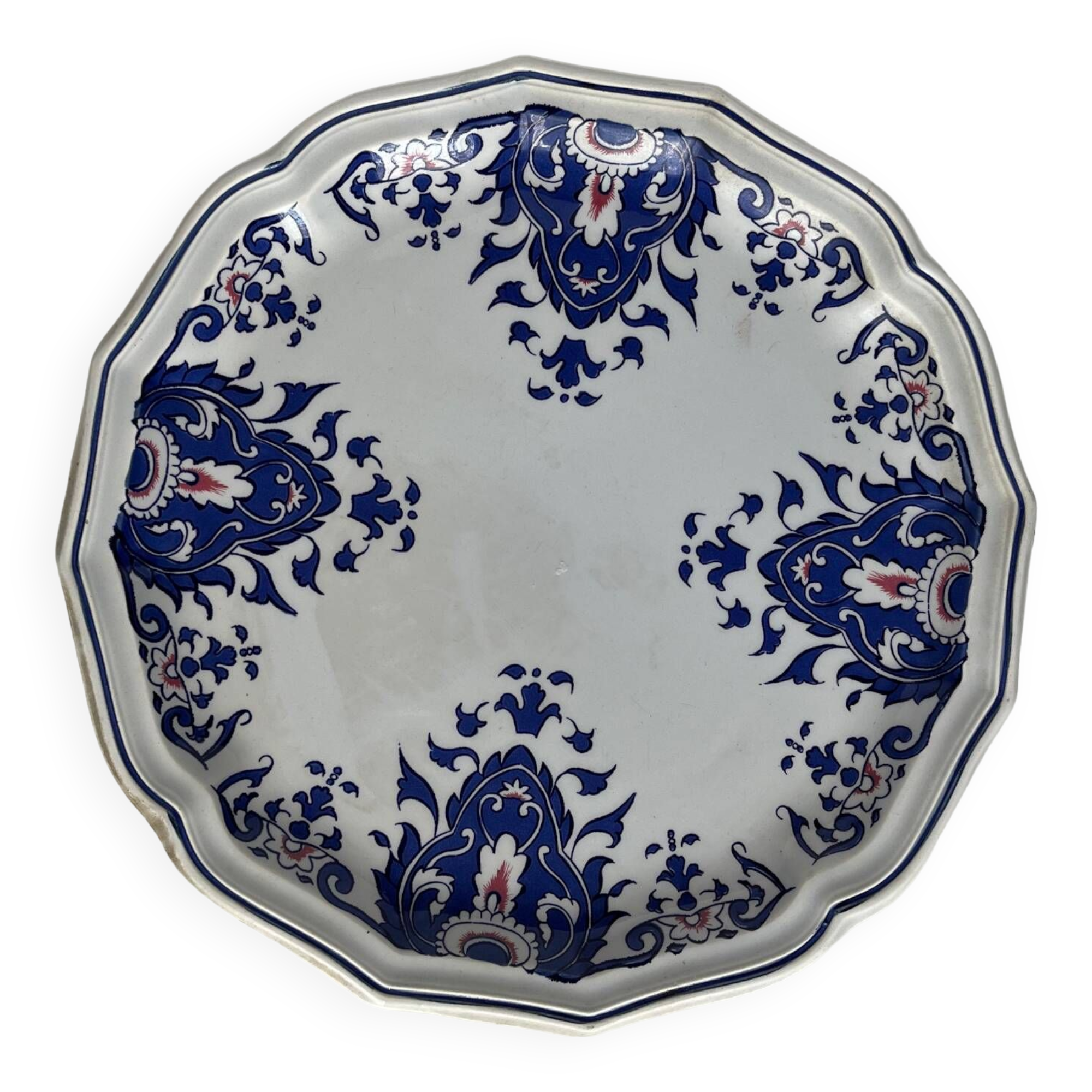 Old plate Les Salins Rouen