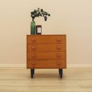 Commode en teck, design danois, années 1960, fabriquée au Danemark