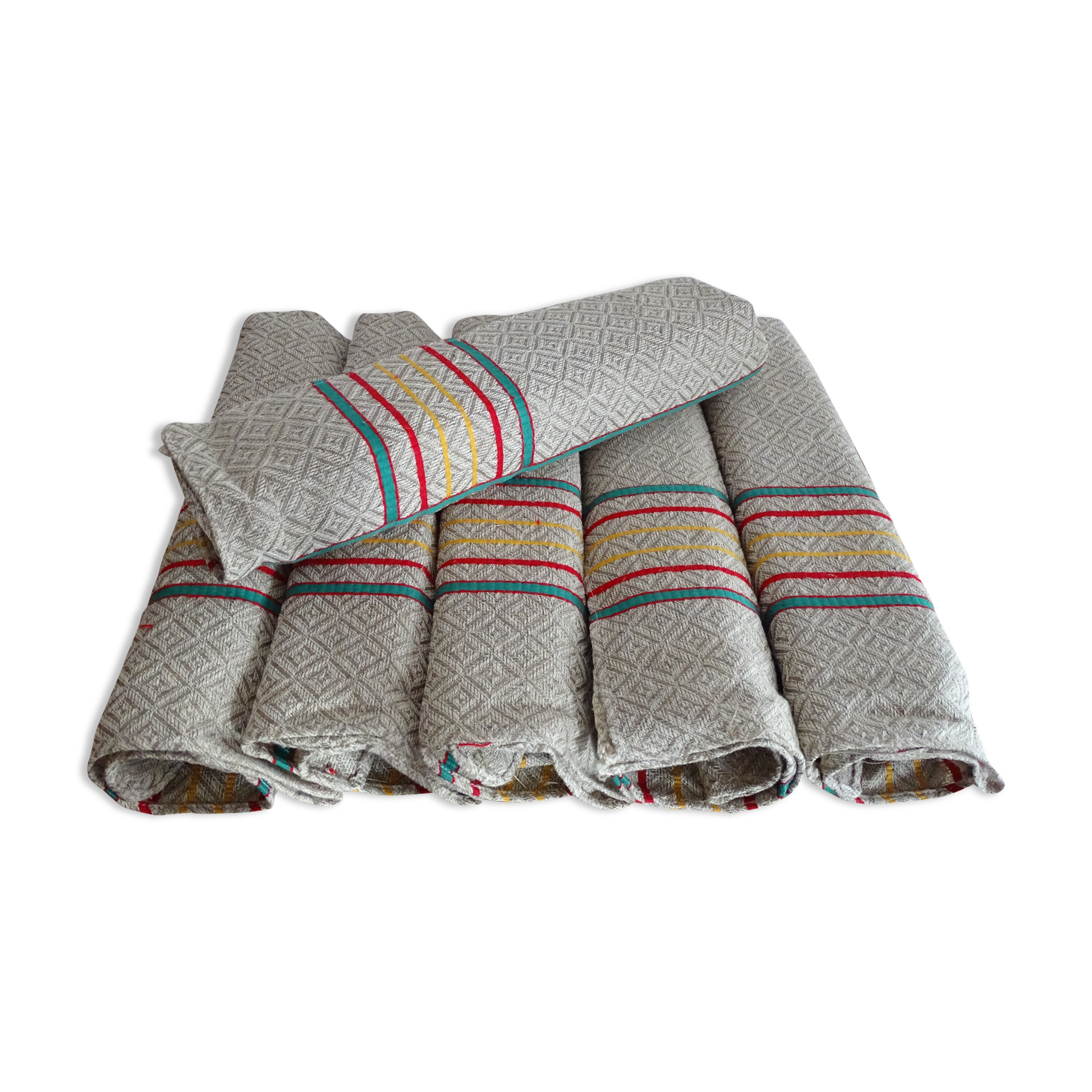 6 linen napkins 60 x 52