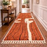 Handmade pure wool rug, size 1.5/2.5 m.