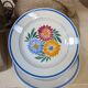 Ensemble assiettes a dessert vintage