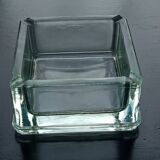 Vintage glass paved ashtray
